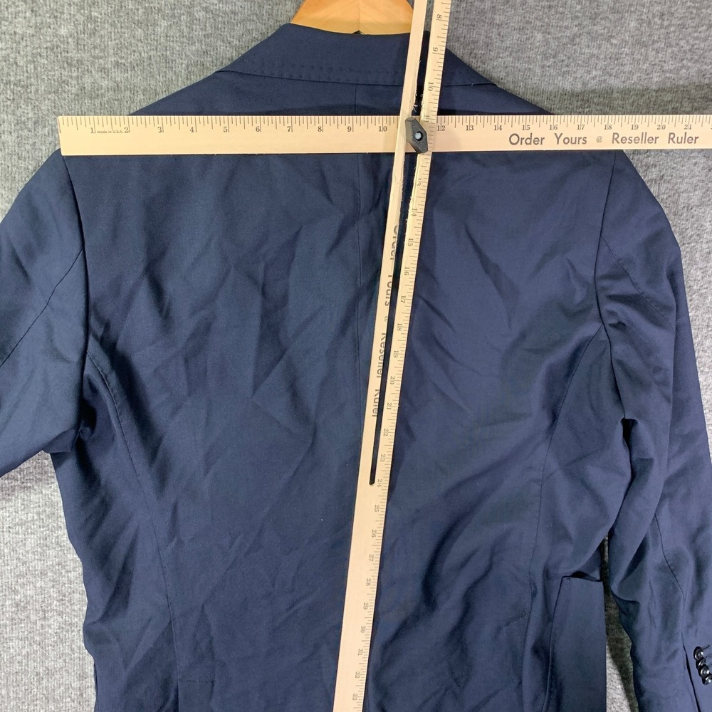 Gutteridge Blazer Men 44 Double Breasted Vitale Barberis Canonico Wool Old Money